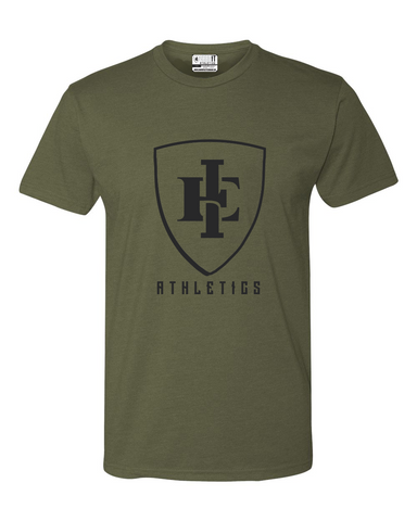 EI Shield Athletics Tee - Military Green