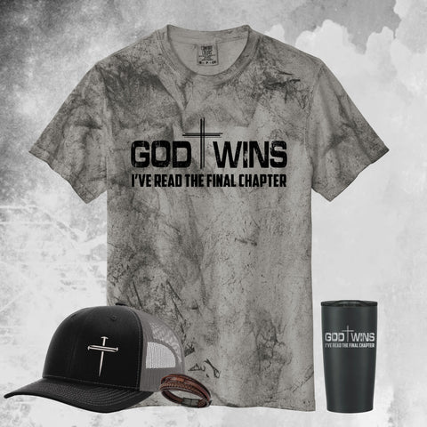God Wins (Comfort Colors)- Wholesale Packs of 6 or 12