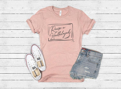 Raise A Hallelujah Tee - Wholesale Packs of 6 or 12