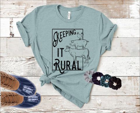 Keeping It Rural Tees - Wholesale Packs of 6 or 12