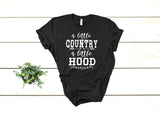 A Little Country A Little Hood Tees- Wholesale Packs of 6 or 12