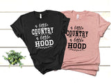A Little Country A Little Hood Tees- Wholesale Packs of 6 or 12