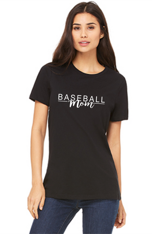 Baseball Mom Tee - Relaxed Fit