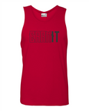 Red tank front