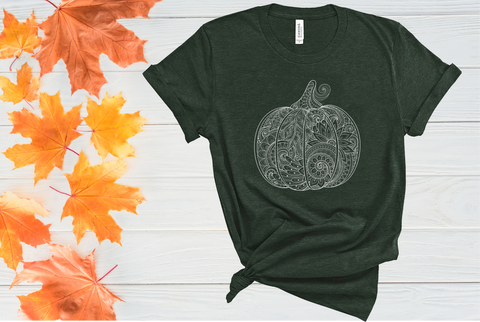 Abstract Pumpkin Fall Tee-Wholesale Packs of 6 or 12