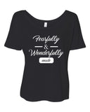 Fearfully and Wonderfully Made Women's Slouchy Graphic Tee