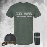 God Wins- Wholesale Packs of 6 or 12