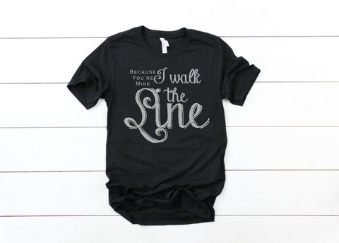 I Walk The Line Tee - Wholesale Packs of 6 or 12