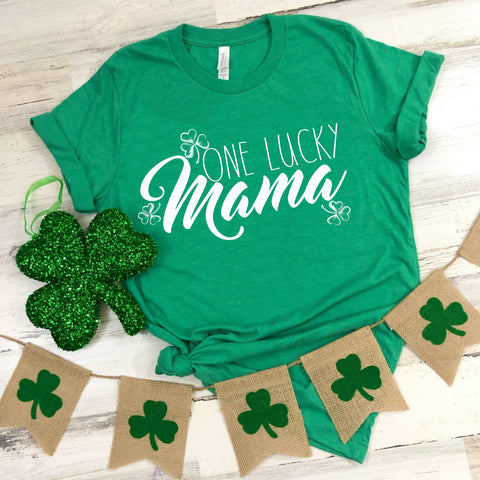 Lucky Mama St. Patty's Day Tees - Wholesale Packs of 6 or 12