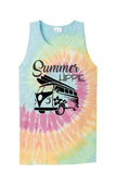 Summer Hippie Tie-Dyed Tank - Wholesale Packs of 6 or 12