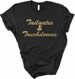 Tailgates & Touchdowns Tees- Wholesale Packs of 6 or 12