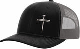 Three Nails/One Cross Embroidered Cap