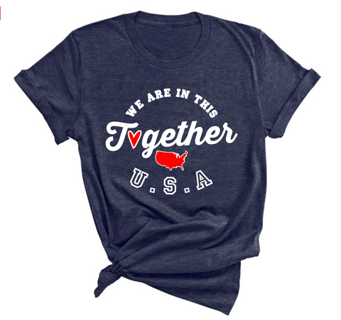 We Are In This Together USA  - Wholesale Packs of 6 or 12